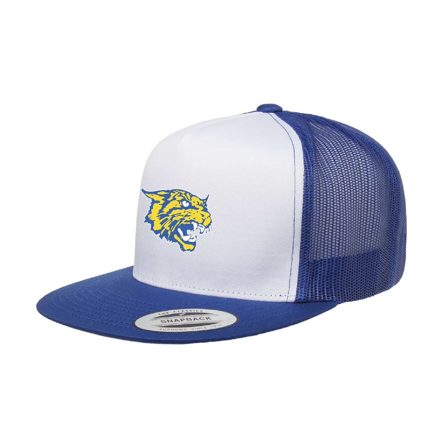 Flat Bill 5 Panel Trucker