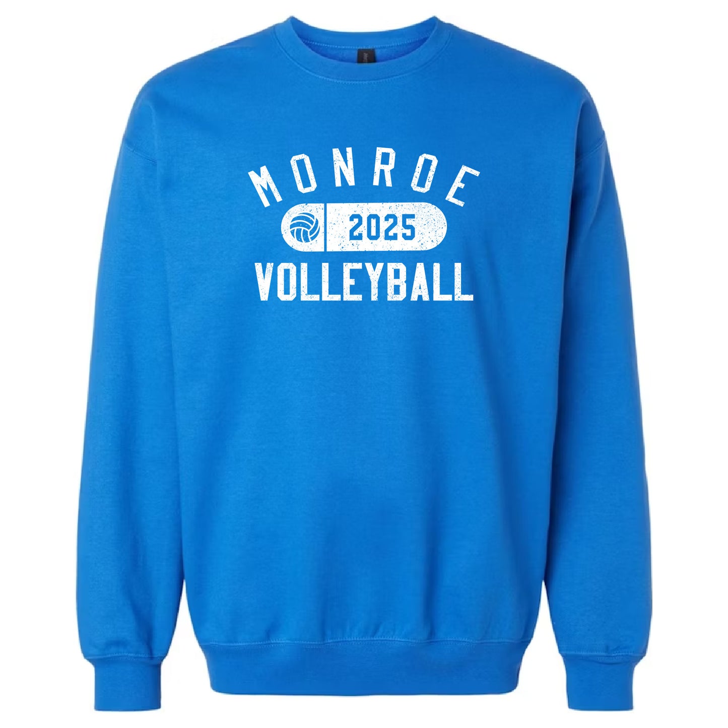 Monroe Volleyball Gildan Softstyle Crewneck Sweatshirt