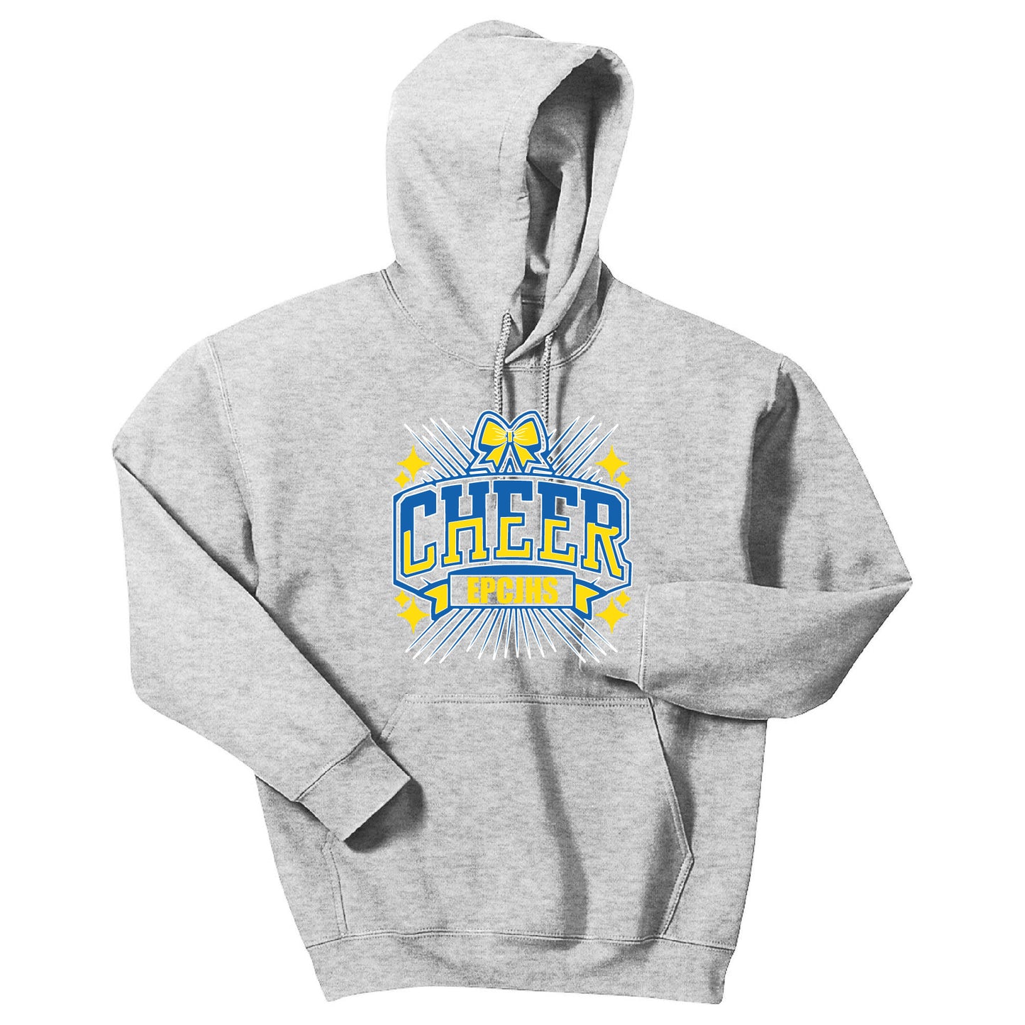 Cheer Bow Gildan Heavy Blend Hooded Sweatshirt