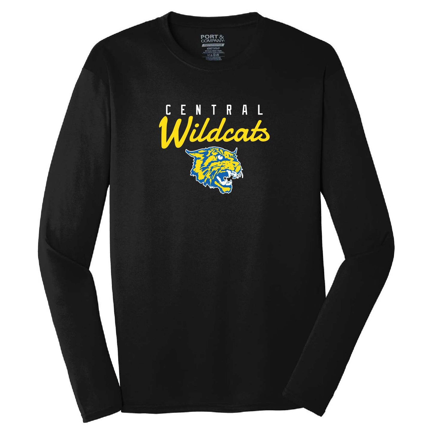 Wildcats Port & Company Long Sleeve Performance