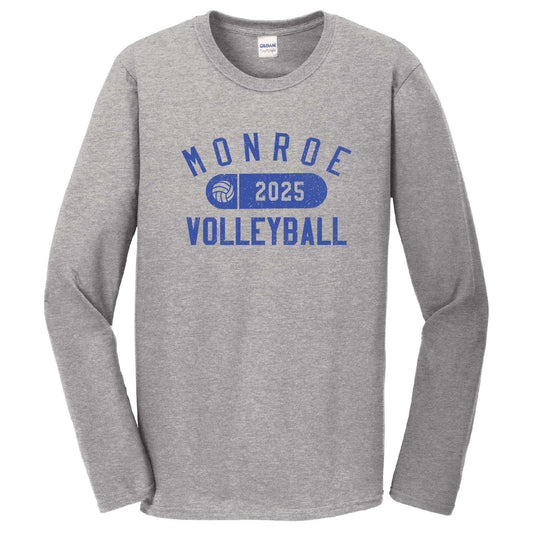 Monroe Volleyball Gildan Softstyle Long Sleeve T-Shirt