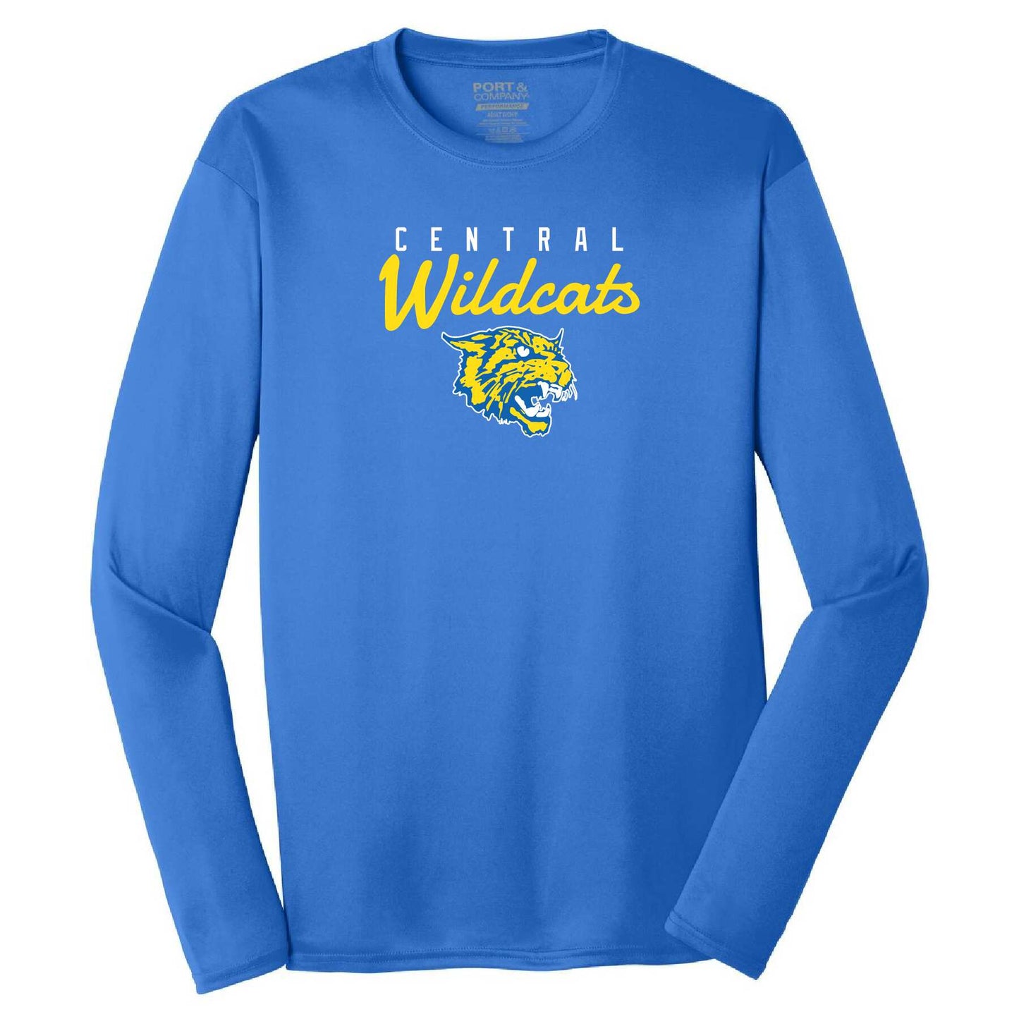 Wildcats Port & Company Long Sleeve Performance