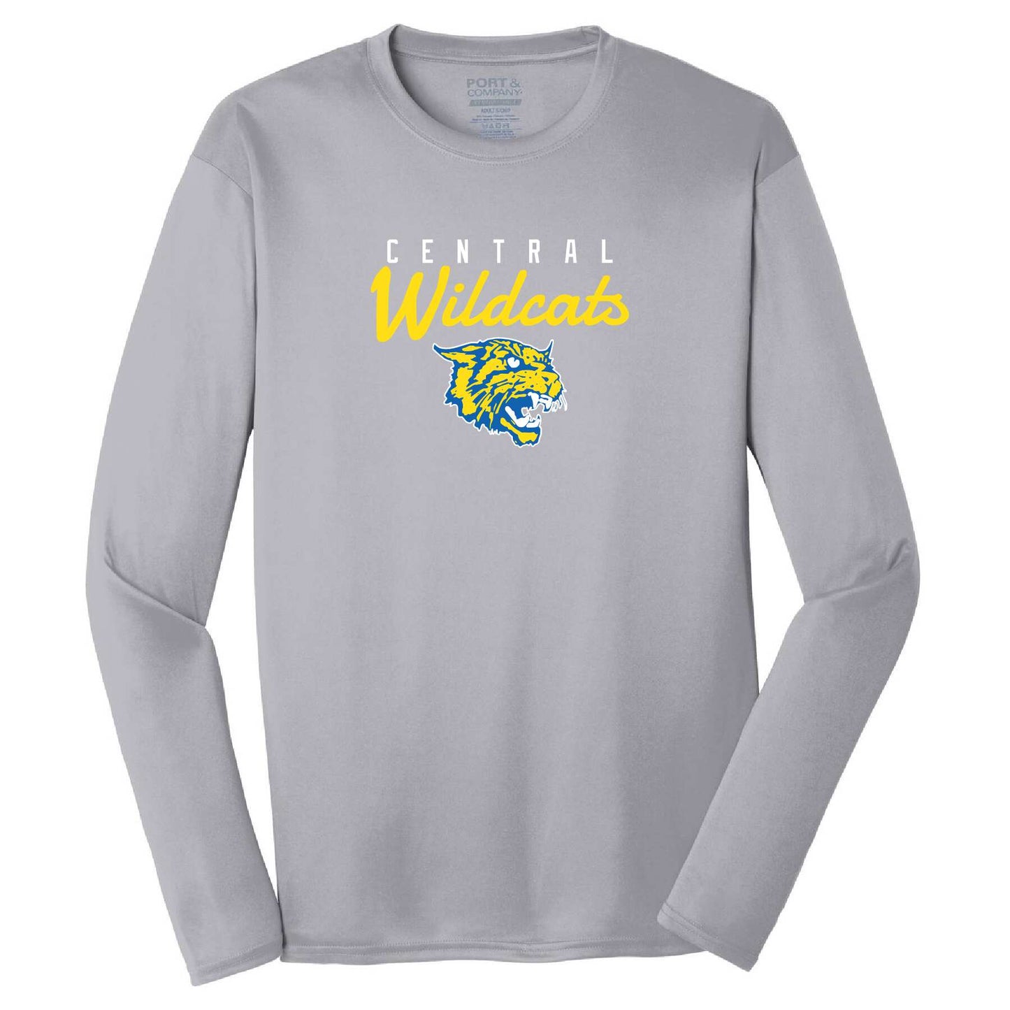 Wildcats Port & Company Long Sleeve Performance